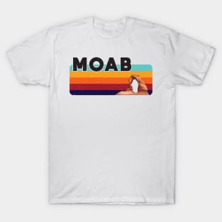 Moab Utah Nature Hiking Mountains Outdoors Vintage T-Shirt